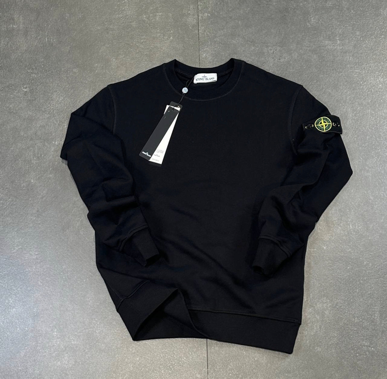 Stone Island Φουτερ Μαύρο 2026