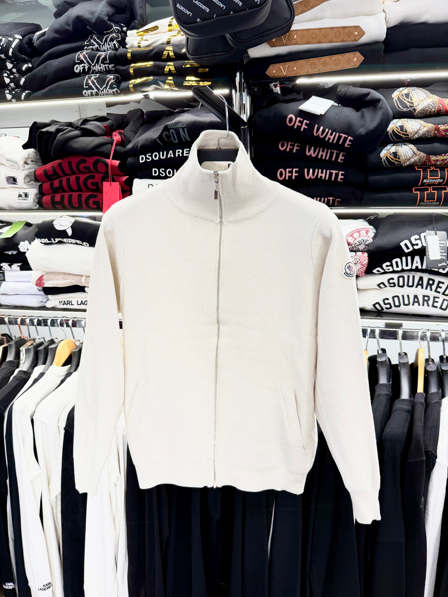 MONCLER - ΠΛΕΚΤΗ ΖΑΚΕΤΑ