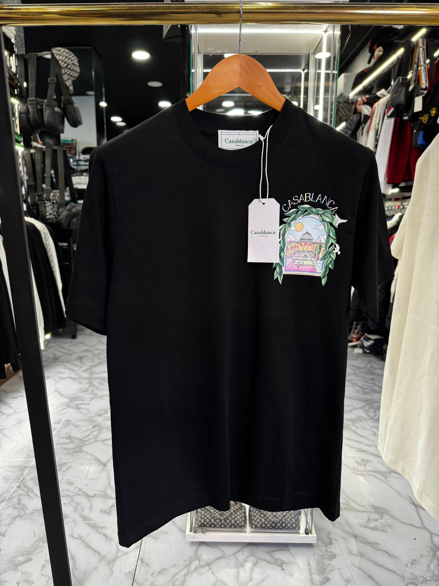 CASABLANCA T-Shirt Black 2025