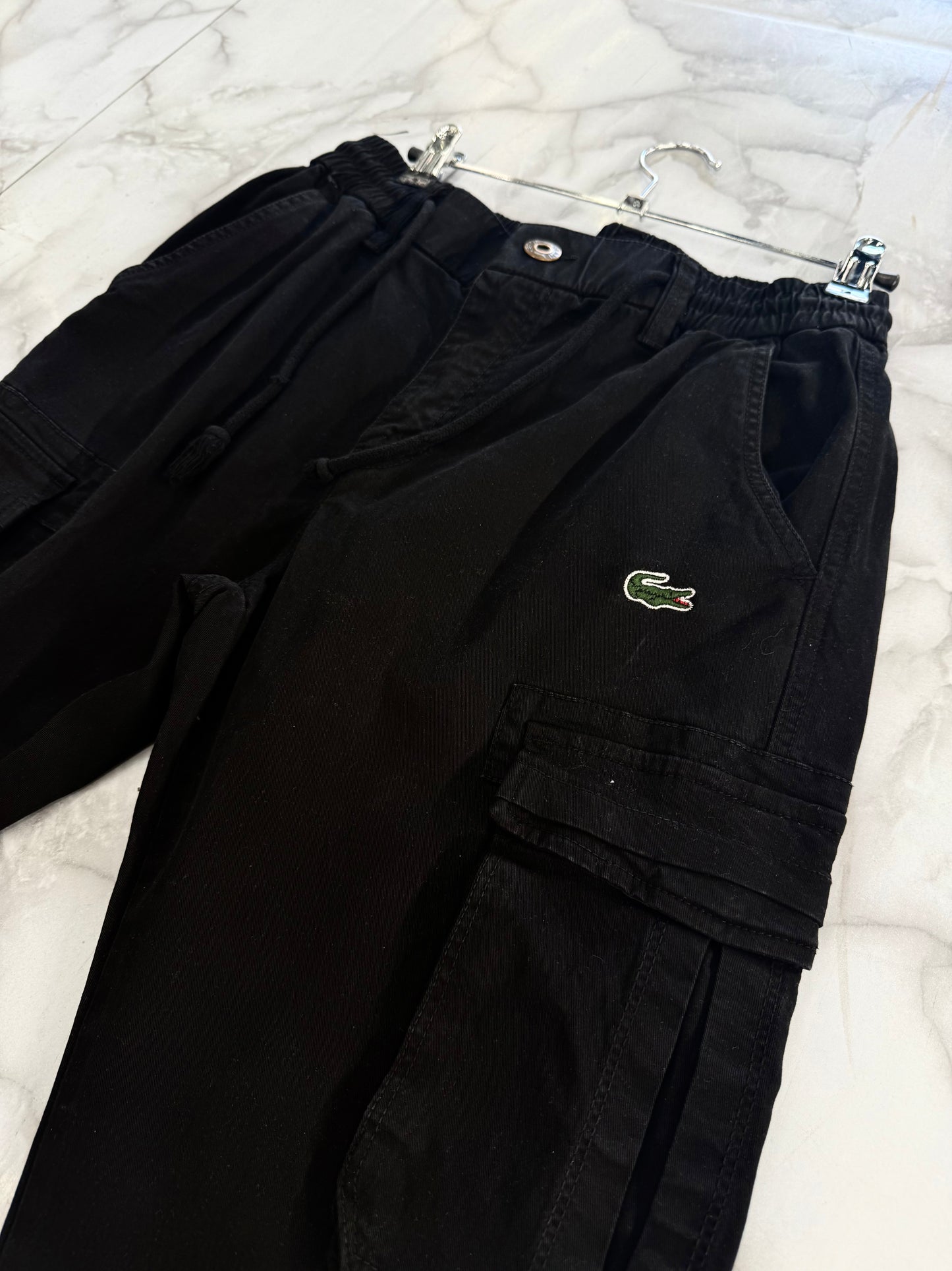 LACOSTE Cargo Παντελόνι Μαύρο 2025