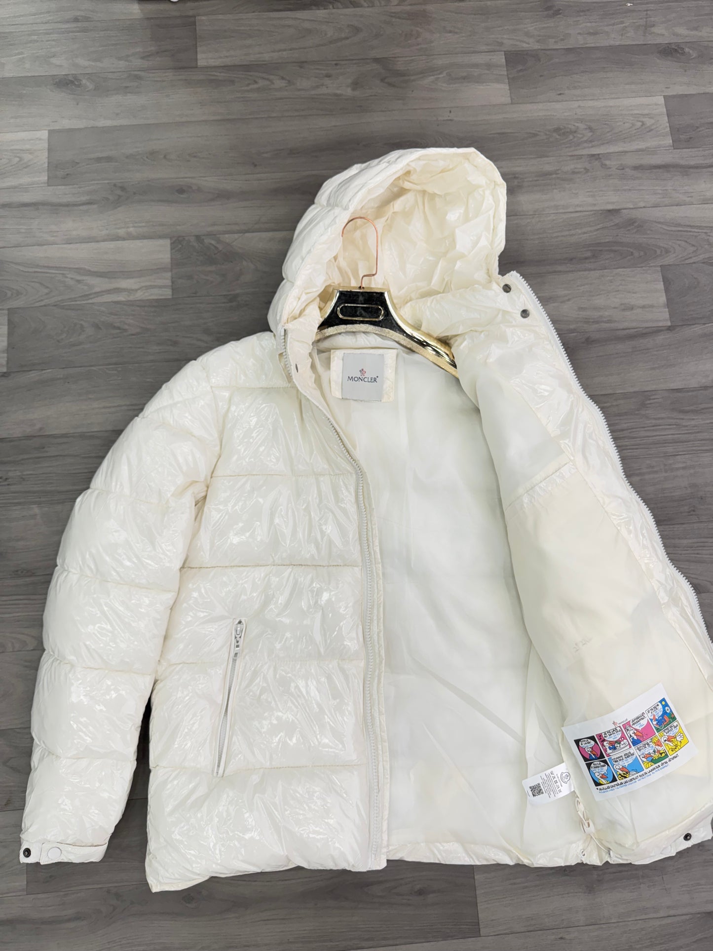 MONCLER MAYA WHITE - ΜΠΟΥΦΑΝ