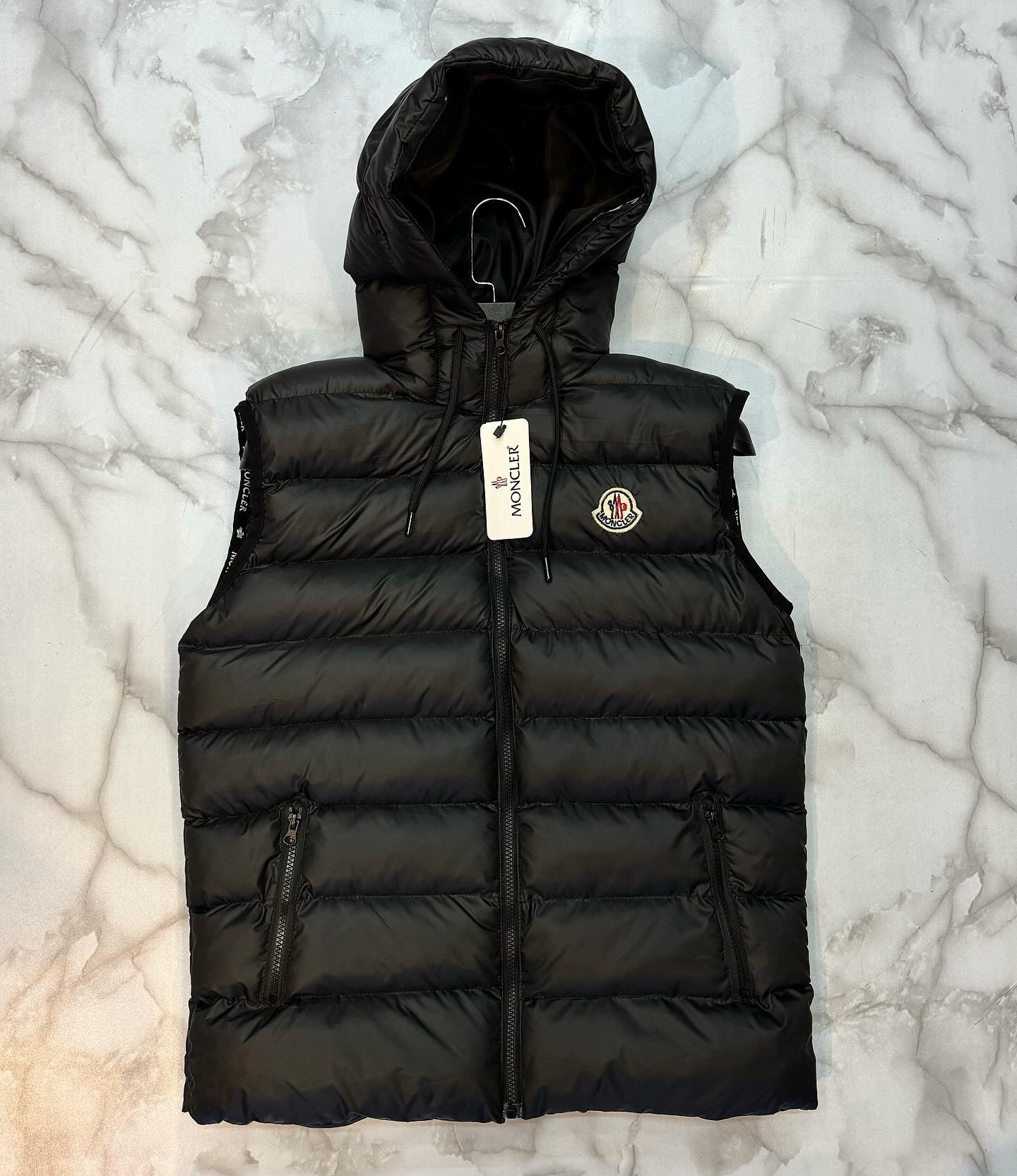 MONCLER ΑΜΑΝΙΚΟ ΜΠΟΥΦΑΝ - VEST BLACK