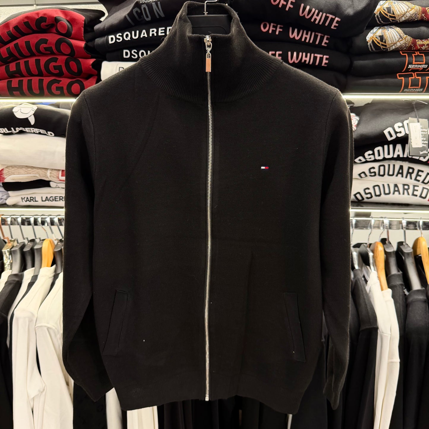 TOMMY HILFIGER - ΠΛΕΚΤΗ ΖΑΚΕΤΑ