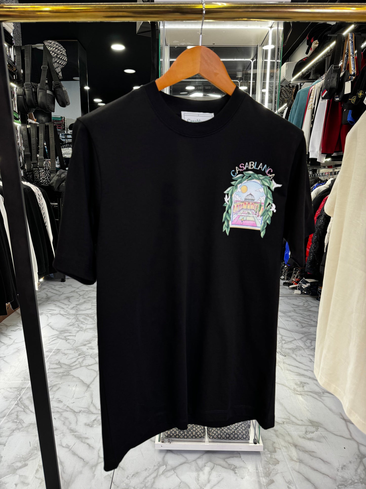 CASABLANCA T-Shirt Black 2025