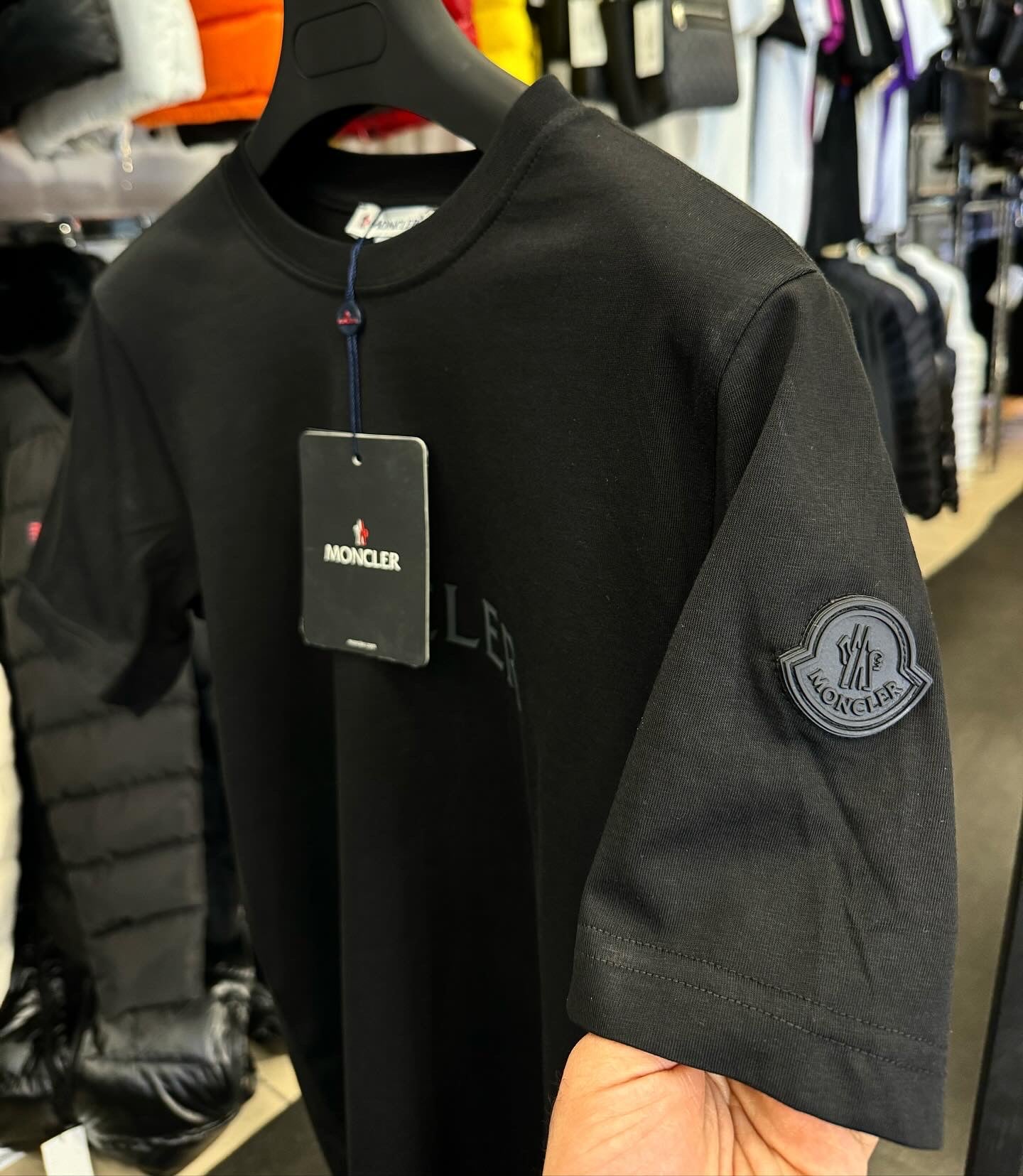 Moncler T-Shirt Black
