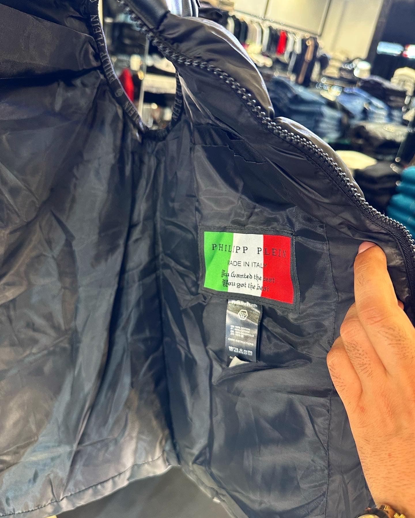 Philipp Plein - Αμάνικο Μπουφάν