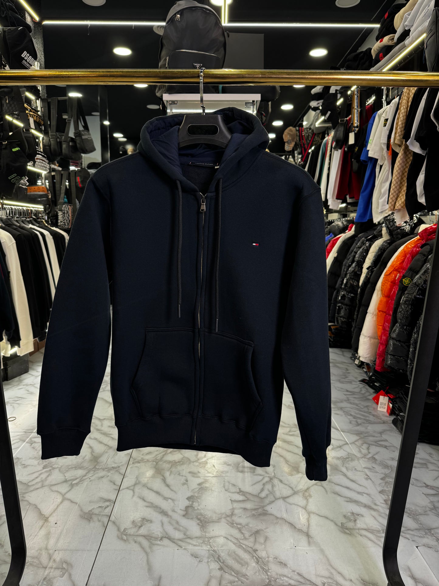 TOMMY HILFIGER ZAKETA ΜΠΛΕ ΣΚΟΥΡΟ 2026