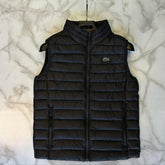 LACOSTE - ΜΑΥΡΟ ΑΜΑΝΙΚΟ ΜΠΟΥΦΑΝ 2026