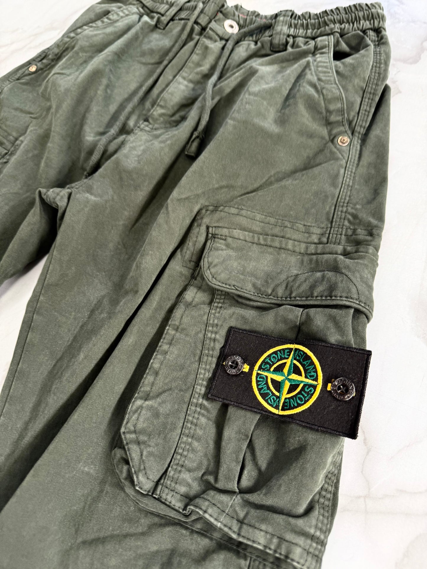 Stone Island Cargo Παντελόνι Χακί 2026