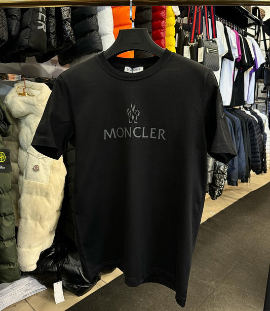 Moncler t-shirt black 2024