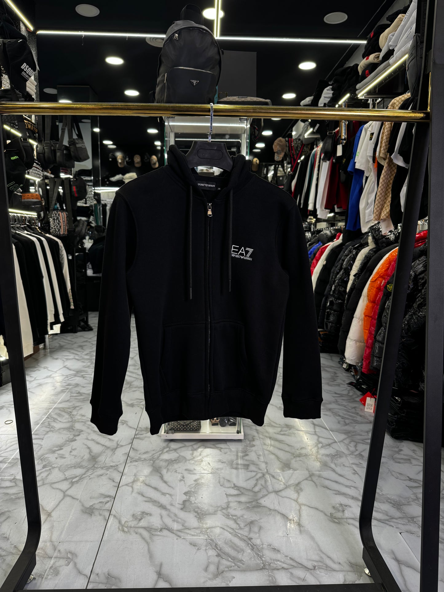 EMPORIO ARMANI EA7 ΜΑΥΡΗ ΖΑΚΕΤΑ 2026