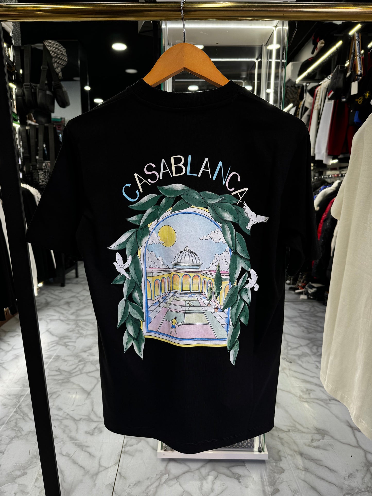CASABLANCA T-Shirt Black 2025