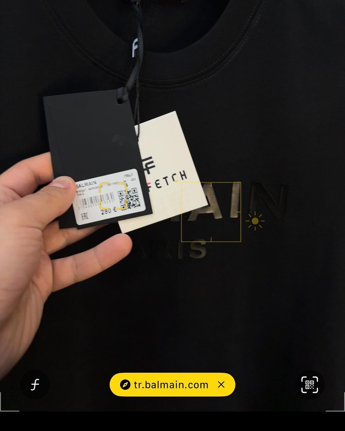 BALMAIN PARIS - T-SHIRT