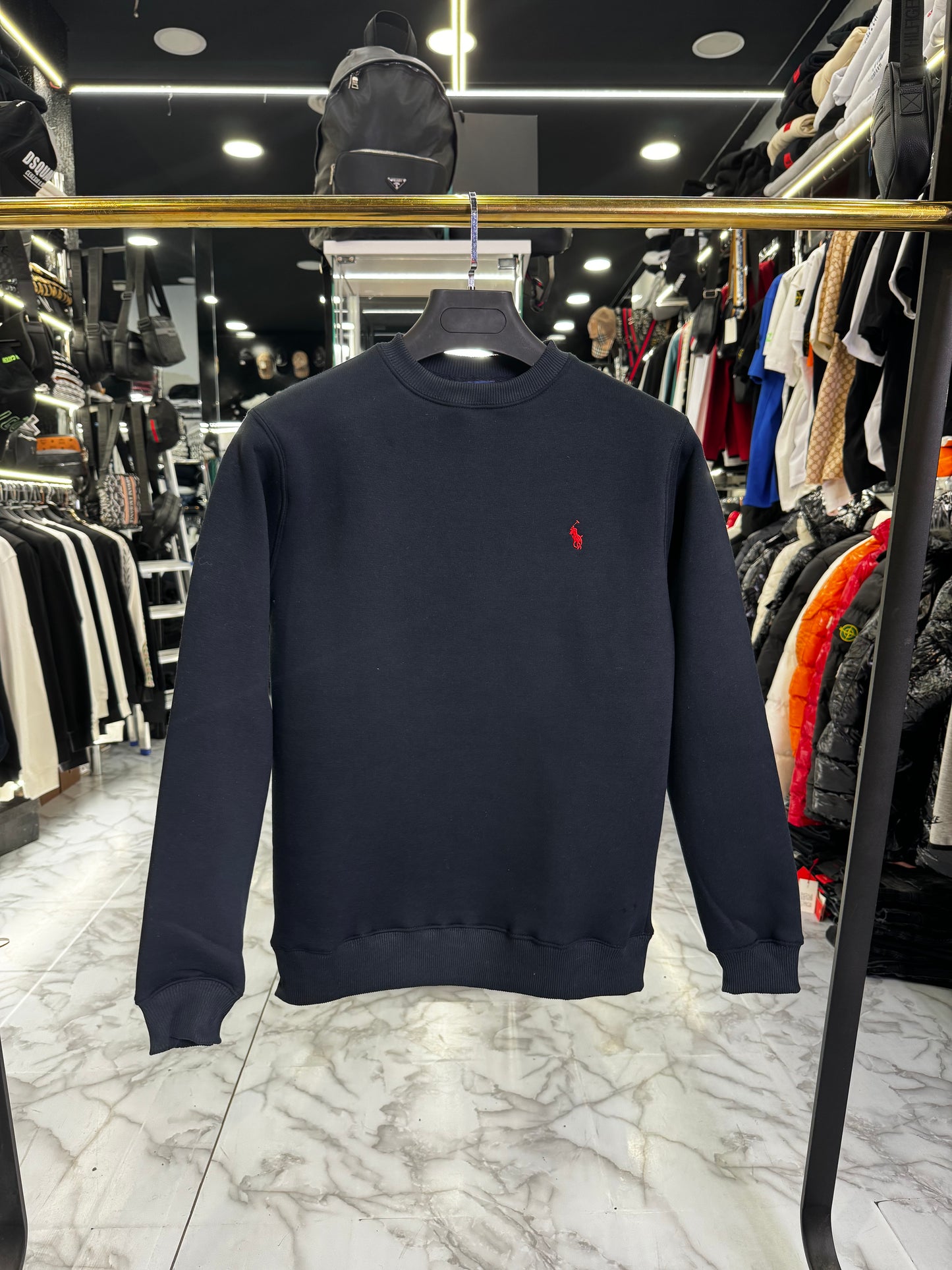 POLO ΦΟΥΤΕΡ ΜΠΛΕ ΣΚΟΥΡΟ SALE