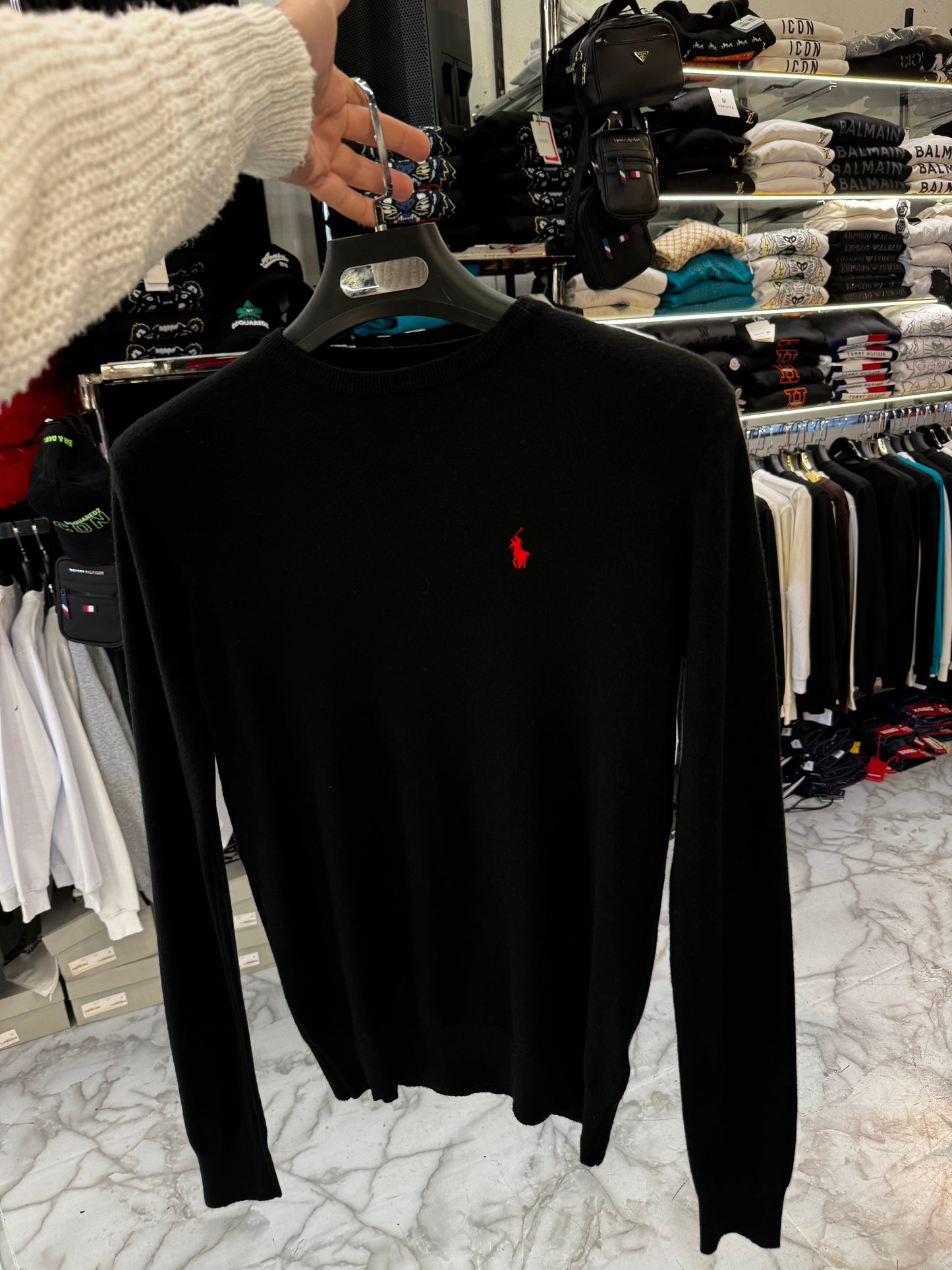 RALPH LAUREN - ΠΛΕΚΤΟ ΛΑΙΜΟΚΟΨΗ