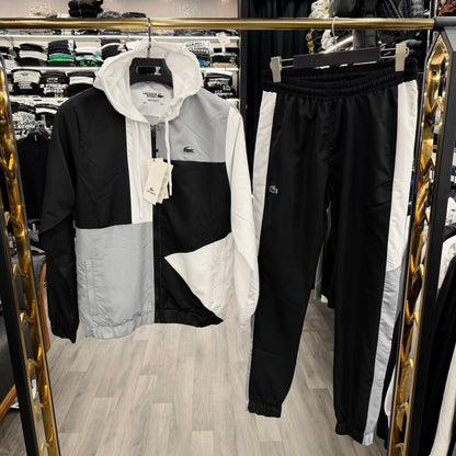 LACOSTE - ΜΑΥΡΟ ΓΚΡΙ ΣΕΤ ΦΟΡΜΕΣ