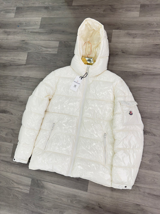 MONCLER MAYA WHITE - ΜΠΟΥΦΑΝ