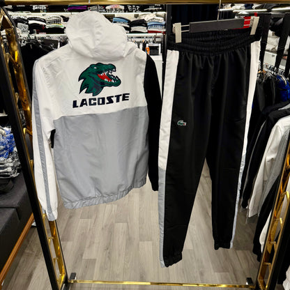 LACOSTE - ΜΑΥΡΟ ΓΚΡΙ ΣΕΤ ΦΟΡΜΕΣ