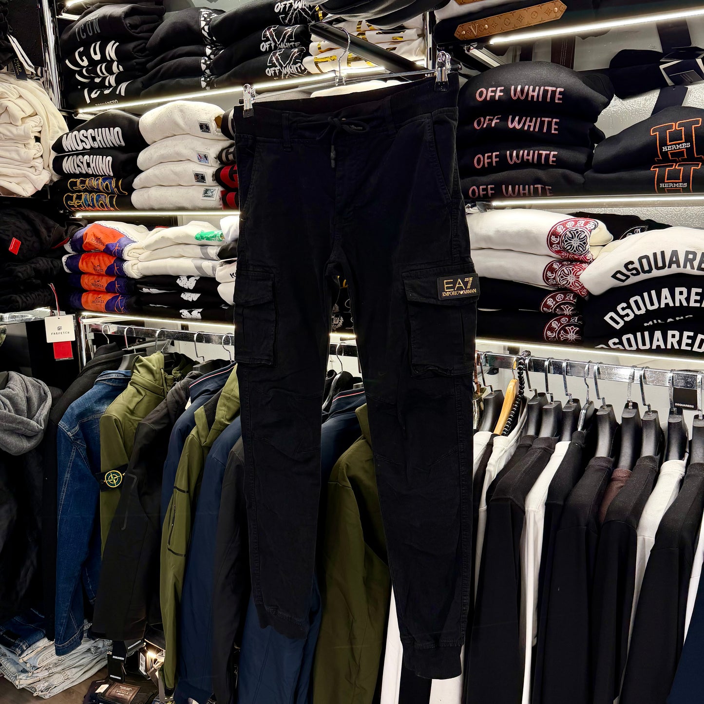 EMPORIO ARMANI EA7 - CARGO PANTS