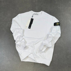 Stone Island Φουτερ Λευκο
