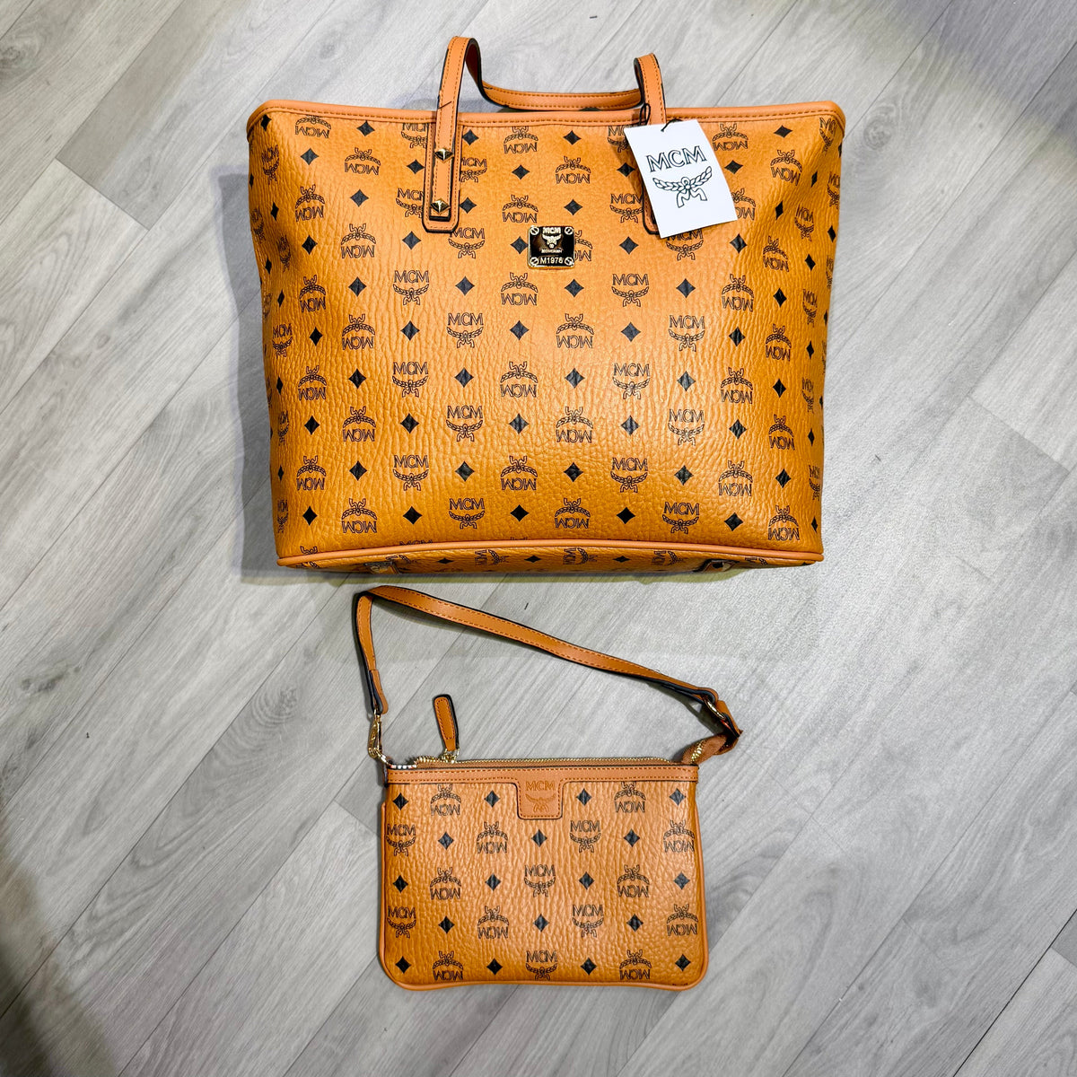 WOMEN BAGS - MCM Liz Shopper / Visetos Tote