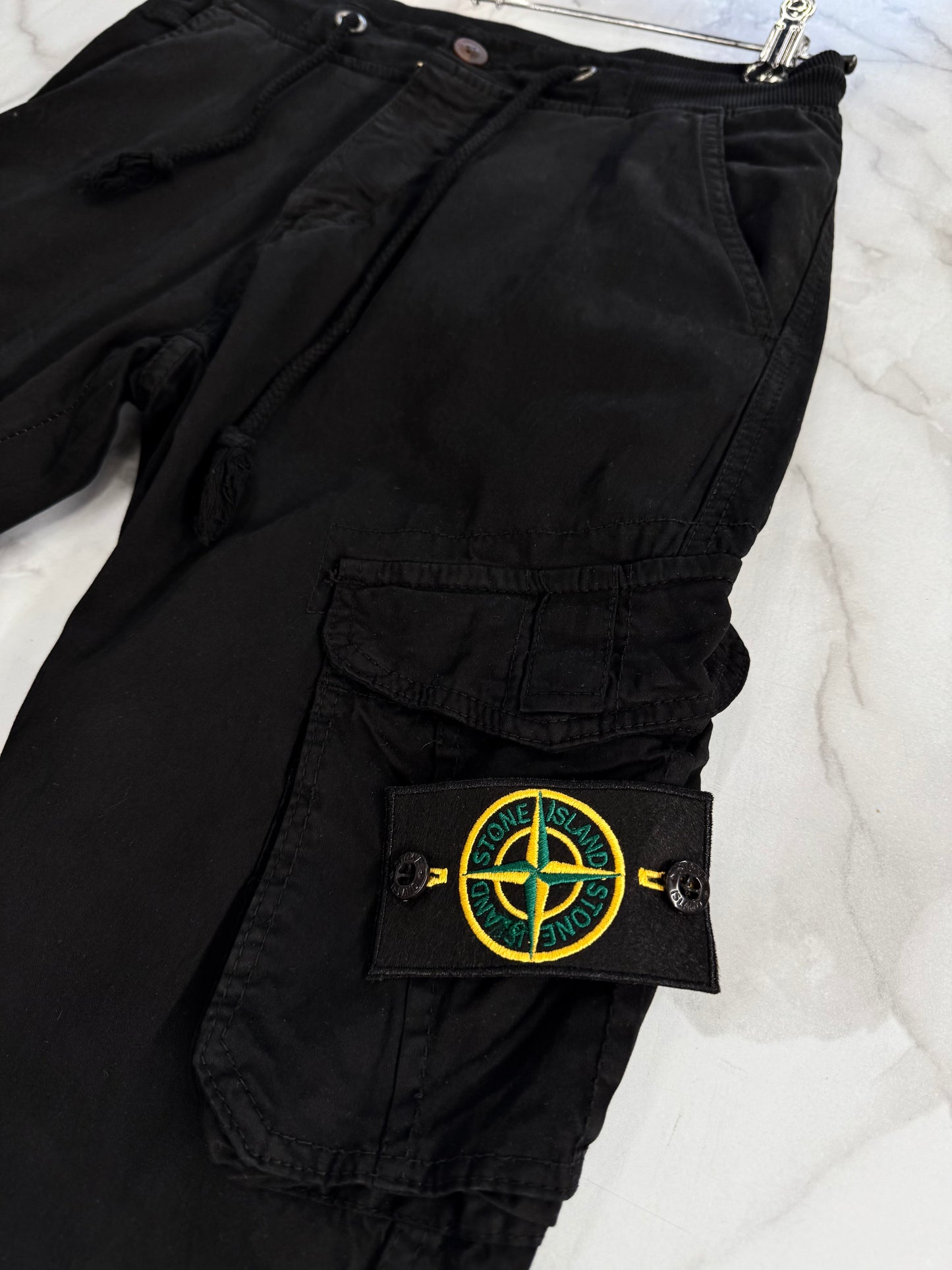 Stone Island Cargo Παντελόνι Μαύρο 2026