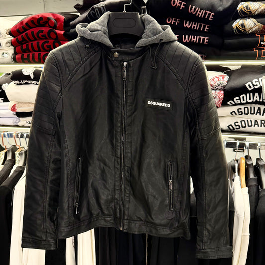 DSQUARED2 - ΔΕΡΜΑΤΙΝΟ ΜΠΟΥΦΑΝ