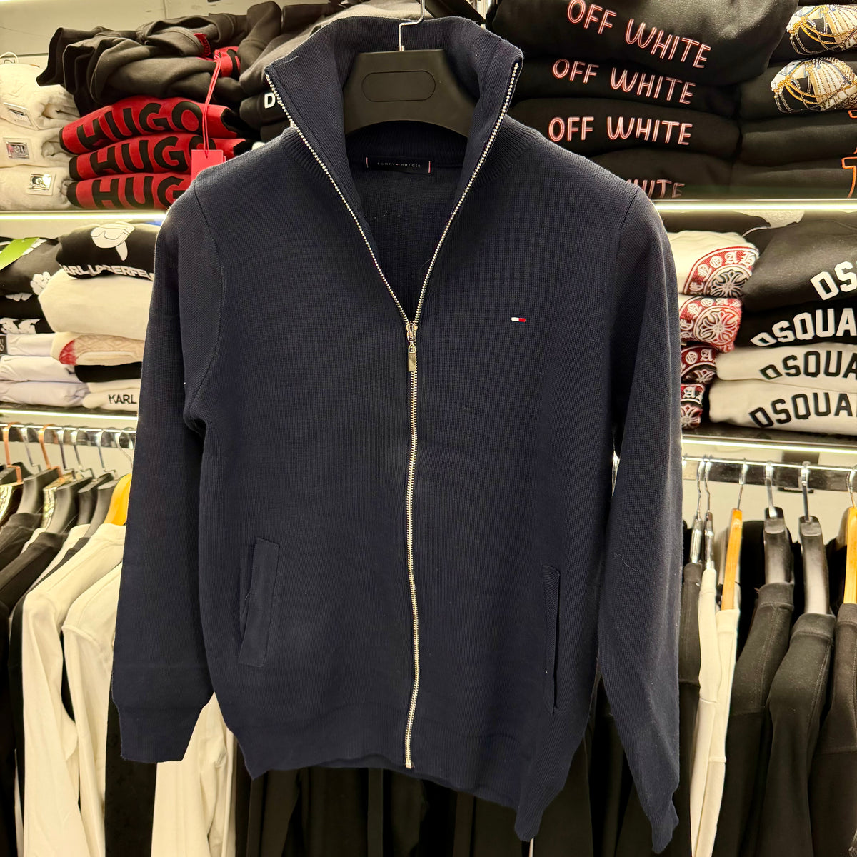 TOMMY HILFIGER - ΠΛΕΚΤΗ ΖΑΚΕΤΑ