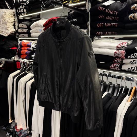 PHILIPP PLEIN - ΔΕΡΜΑΤΙΝΟ ΜΠΟΥΦΑΝ