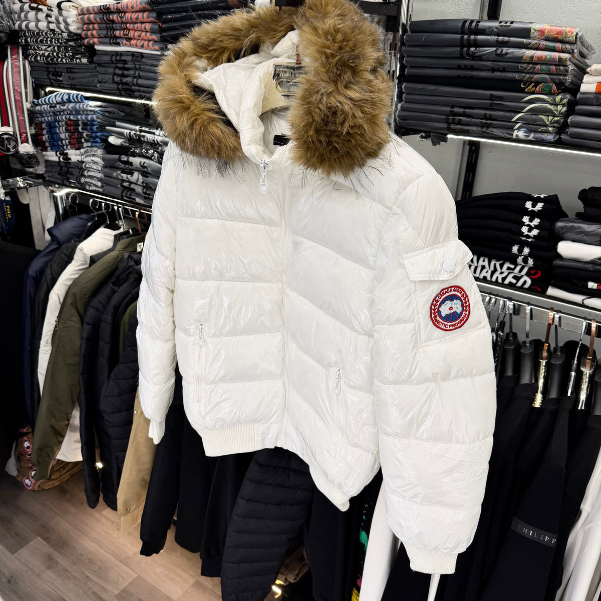 CANADA GOOSE - ΜΠΟΥΦΑΝ ΜΕ ΓΟΥΝΑ