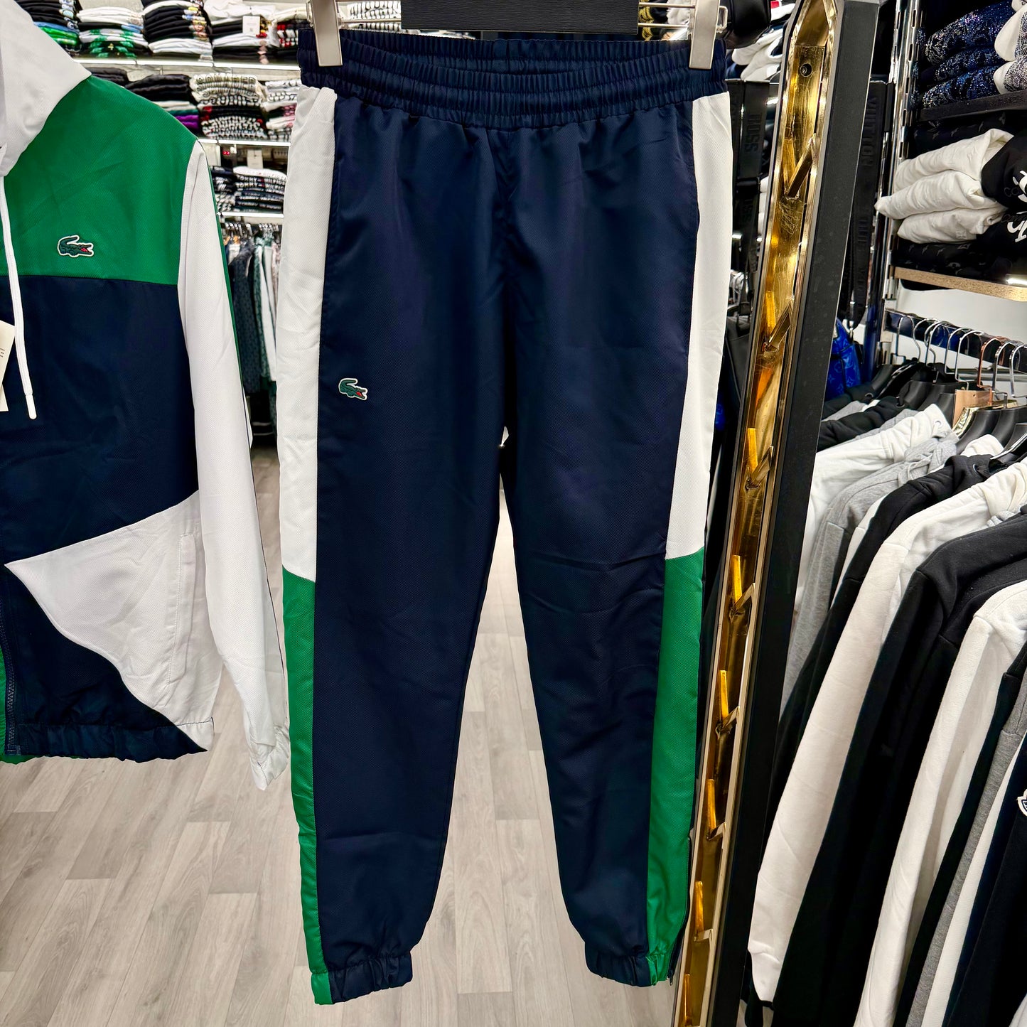 LACOSTE - ΠΡΑΣΙΝΟ ΜΑΥΡΟ ΣΕΤ ΦΟΡΜΕΣ