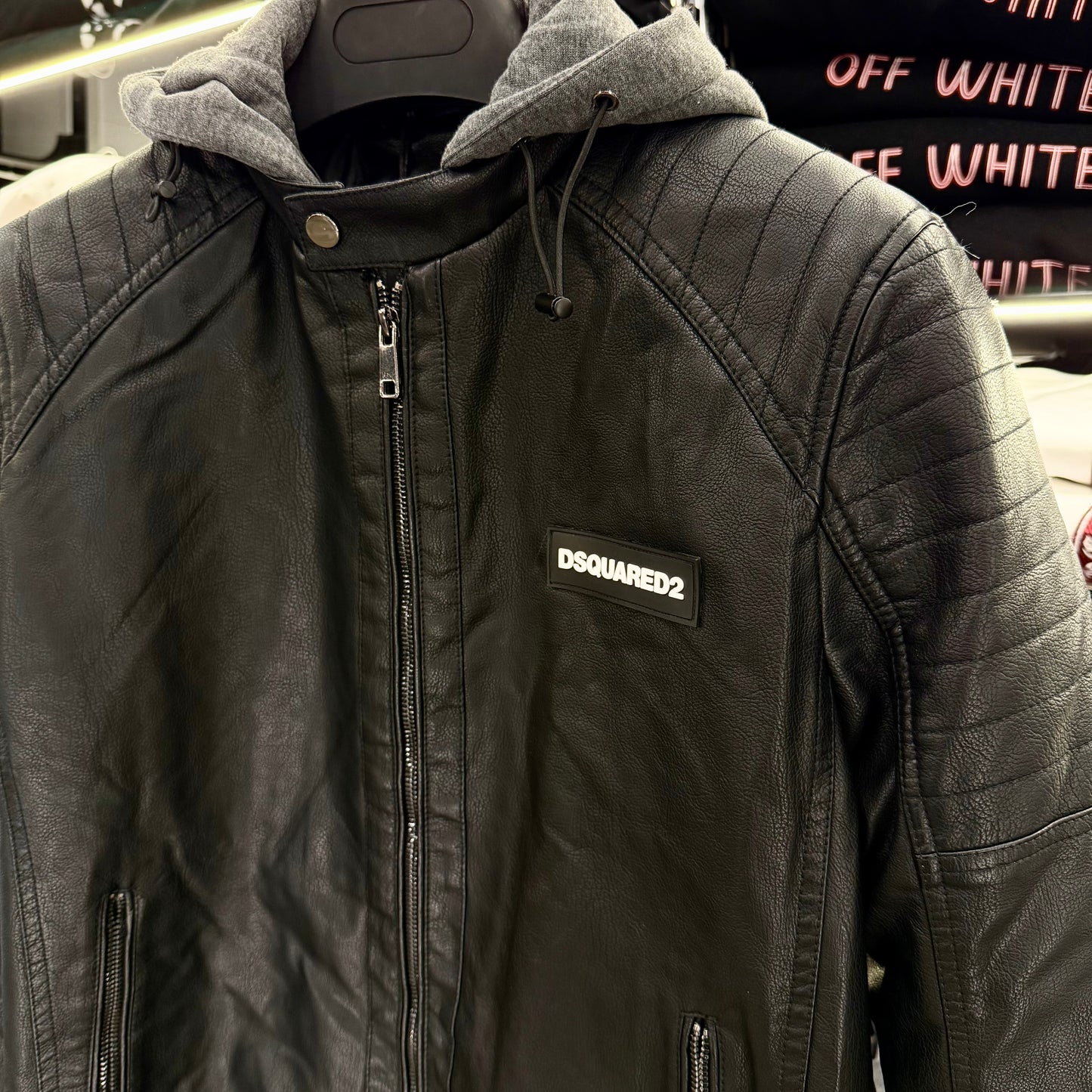 DSQUARED2 - ΔΕΡΜΑΤΙΝΟ ΜΠΟΥΦΑΝ