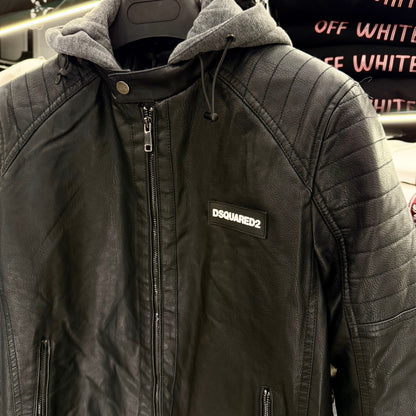 DSQUARED2 - ΔΕΡΜΑΤΙΝΟ ΜΠΟΥΦΑΝ