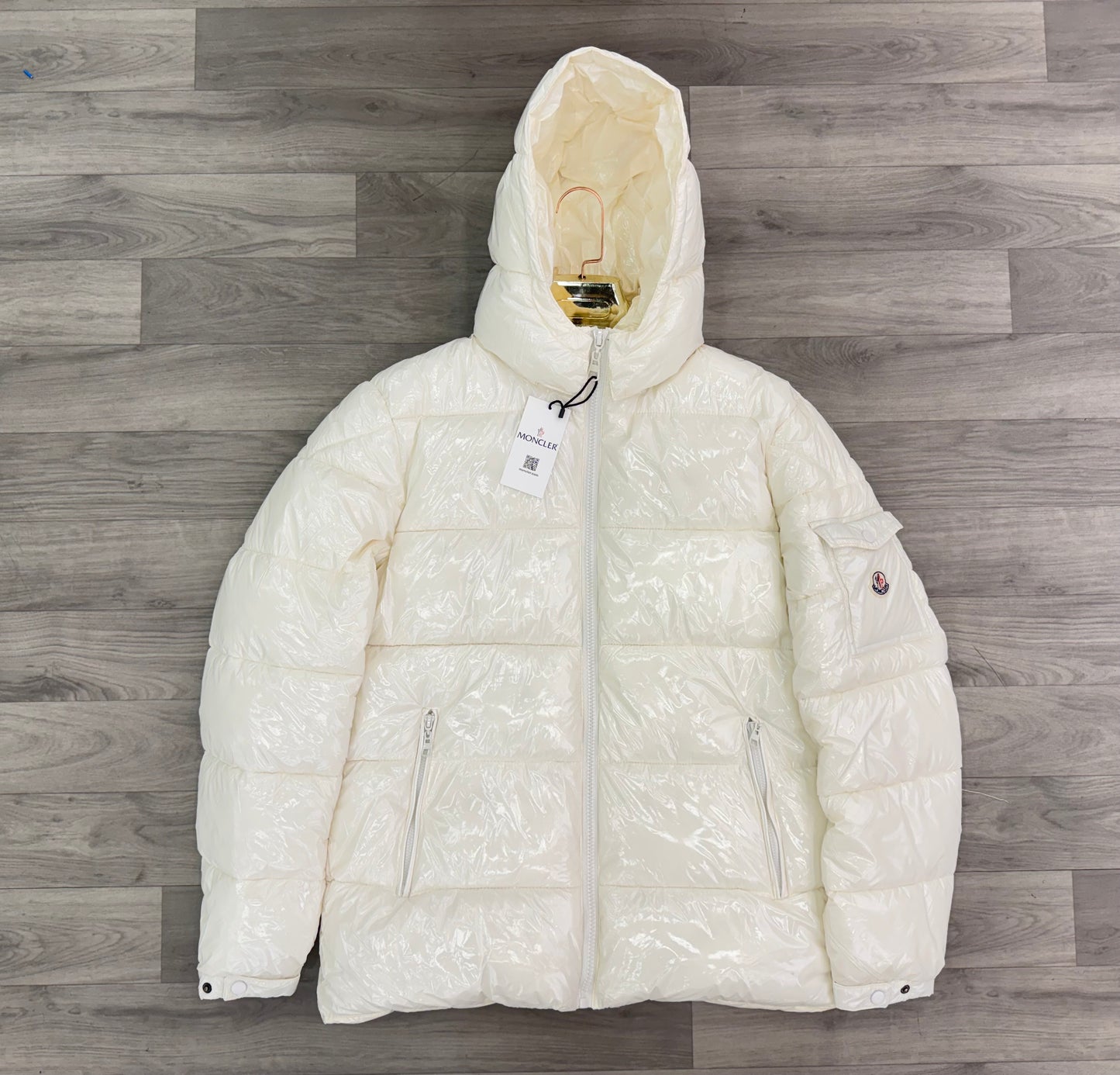 MONCLER MAYA WHITE - ΜΠΟΥΦΑΝ