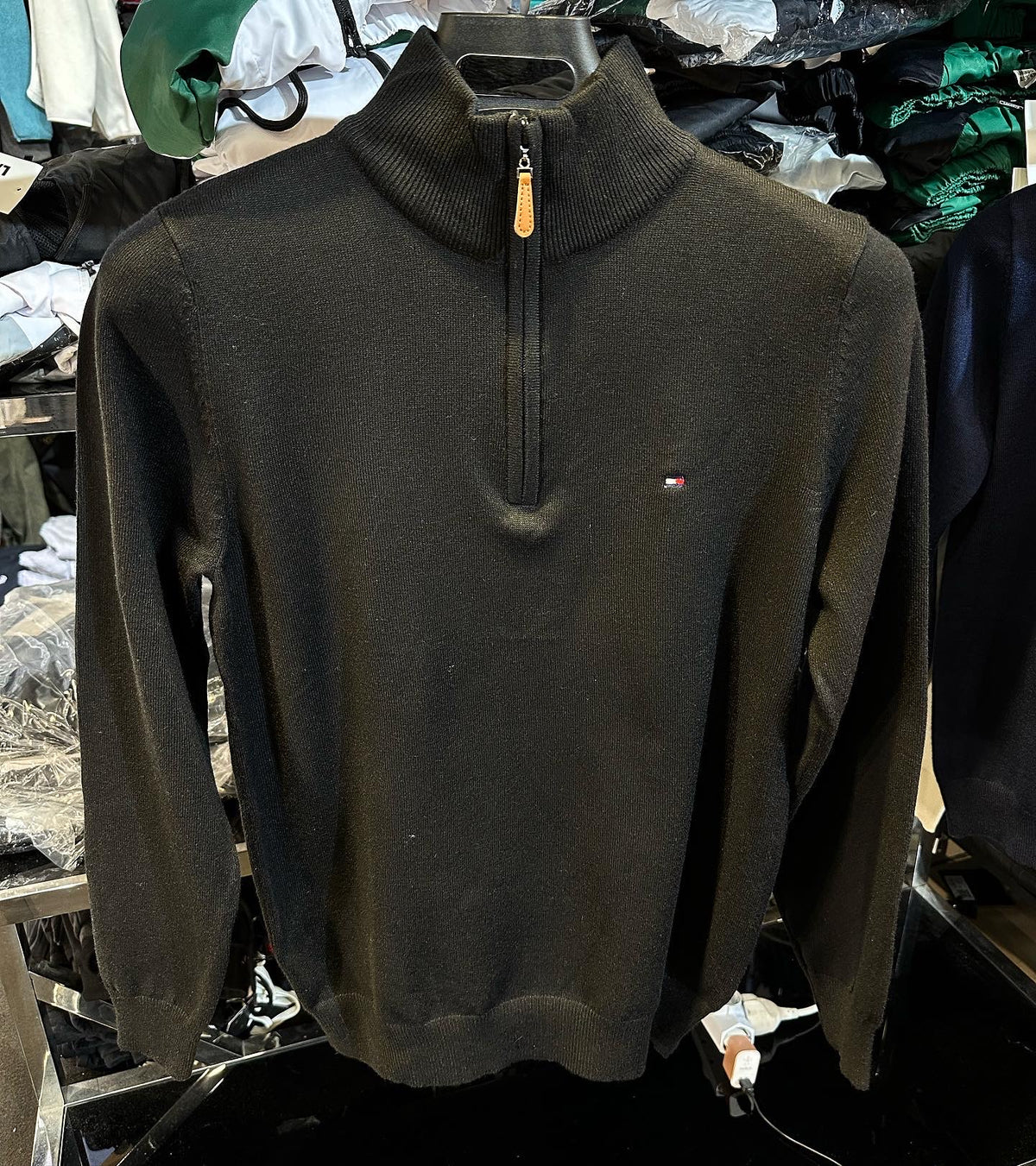 Tommy Hilfiger Μαυρο Ζιβανγκο με Φερμουαρ