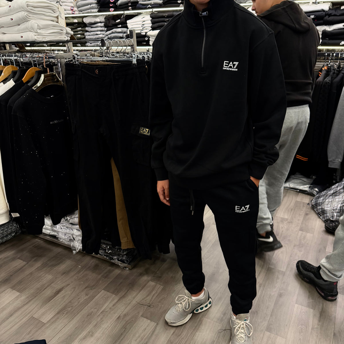 EA7 - ΣΕΤ ΦΟΡΜΕΣ HALF ZIP