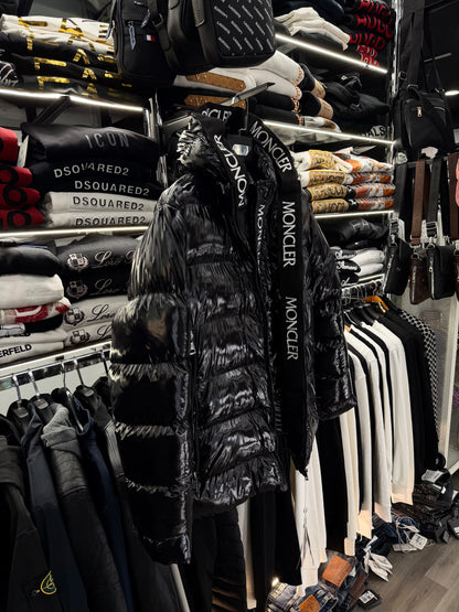 MONCLER - ΜΠΟΥΦΑΝ ΓΥΑΛΙΣΤΕΡΟ