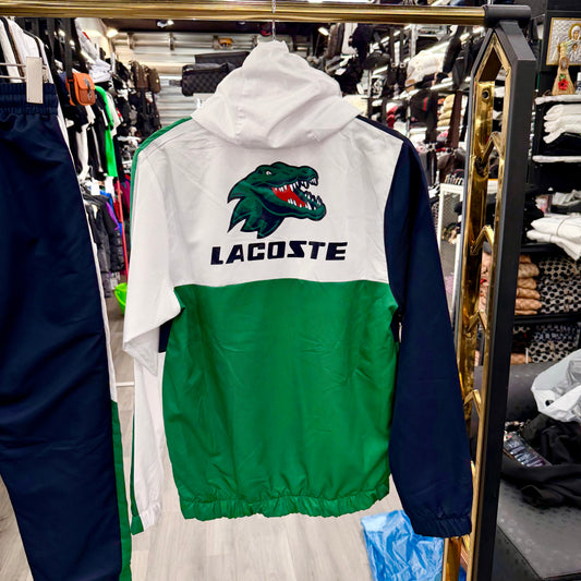 LACOSTE - ΠΡΑΣΙΝΟ ΜΑΥΡΟ ΣΕΤ ΦΟΡΜΕΣ