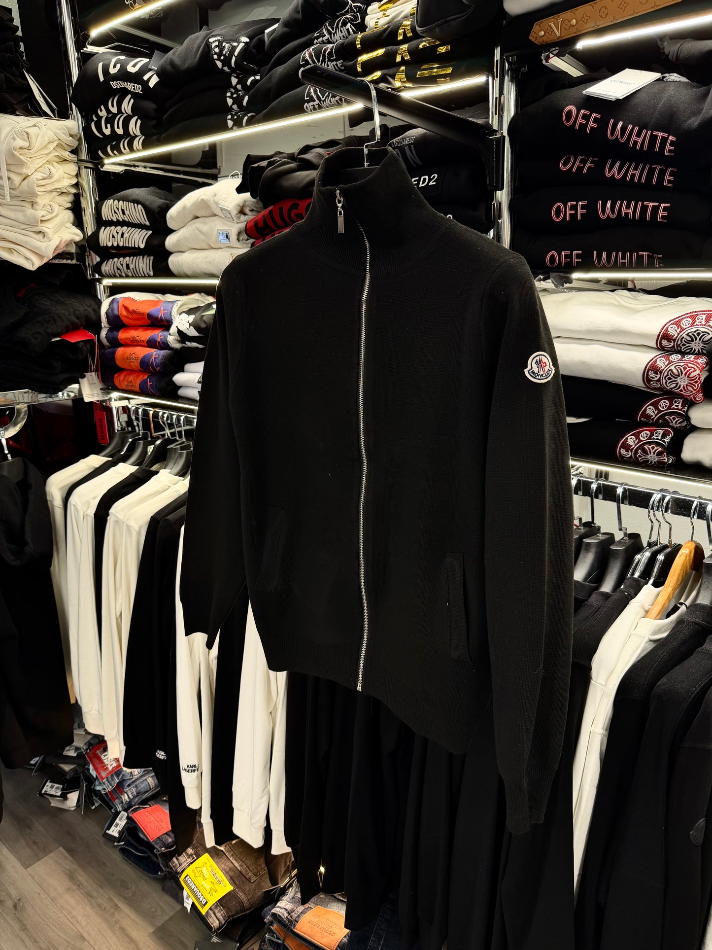 MONCLER - ΠΛΕΚΤΗ ΖΑΚΕΤΑ