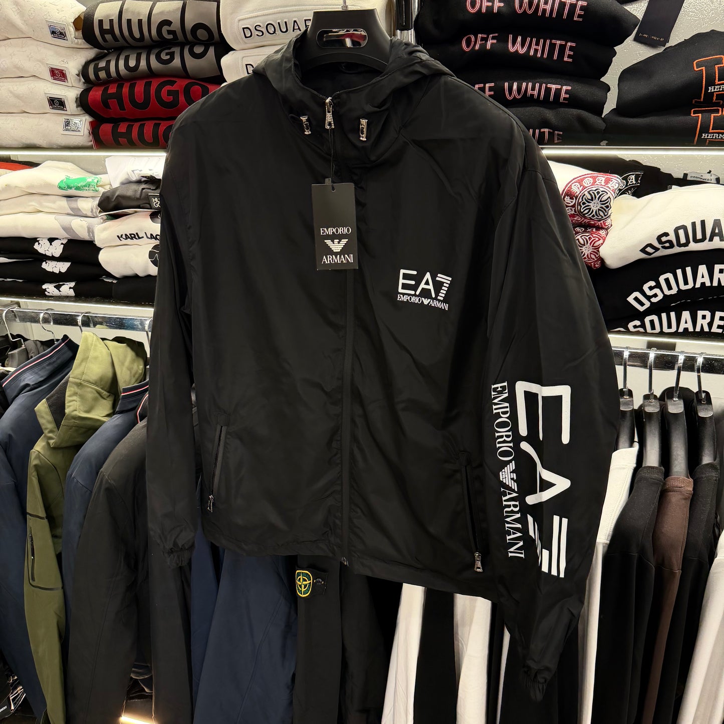 EMPORIO ARMANI EA7 - ΑΝΤΙΑΝΕΜΙΚΟ ΜΠΟΥΦΑΝ