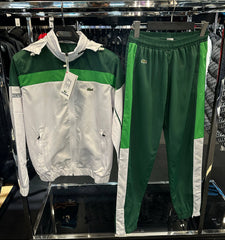 LACOSTE - ΛΕΥΚΟ ΠΡΑΣΙΝΟ ΣΕΤ ΦΟΡΜΕΣ